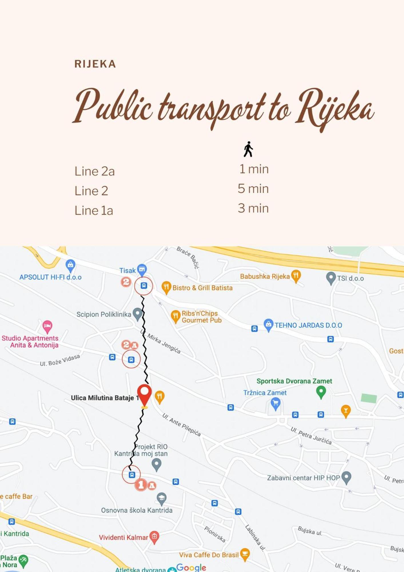 Cute In Near With Parking Appartement Rijeka